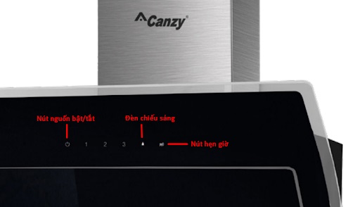 Điều khiển Máy hút mùi Canzy CZ 2770H