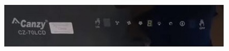 Điều khiển Máy hút mùi Canzy CZ 70LCD