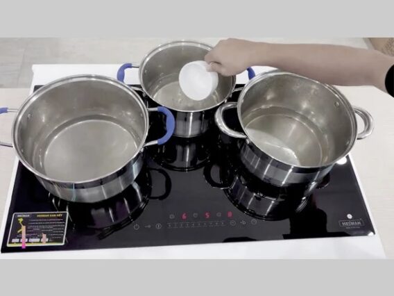 Cách dùng Chức năng nấu thông minh Heat up time Automatic