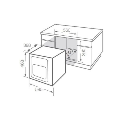 Thiết kế của Lò vi sóng Canzy CZ 34GS