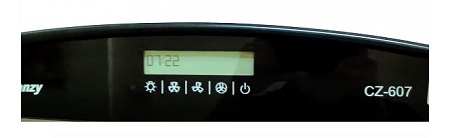 điều khiển của Máy hút mùi Canzy CZ 607