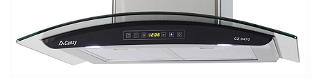 điều khiển của máy hút mùi Canzy CZ O470