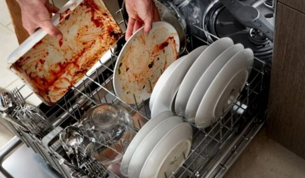 Hướng dẫn cách sử dụng máy rửa bát Canzy 2 Bước 2_ Sắp xếp bát đĩa