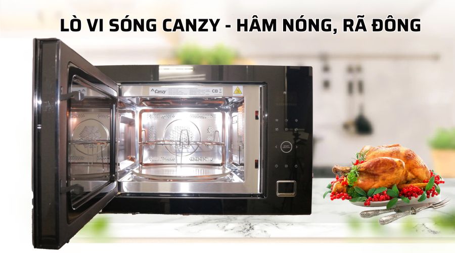 Thiết bị nhà bếp Canzy loại nào tốt? Top 10 thiết bị nhà bếp Canzy tốt. 8 LÒ VI SÓNG CANZY