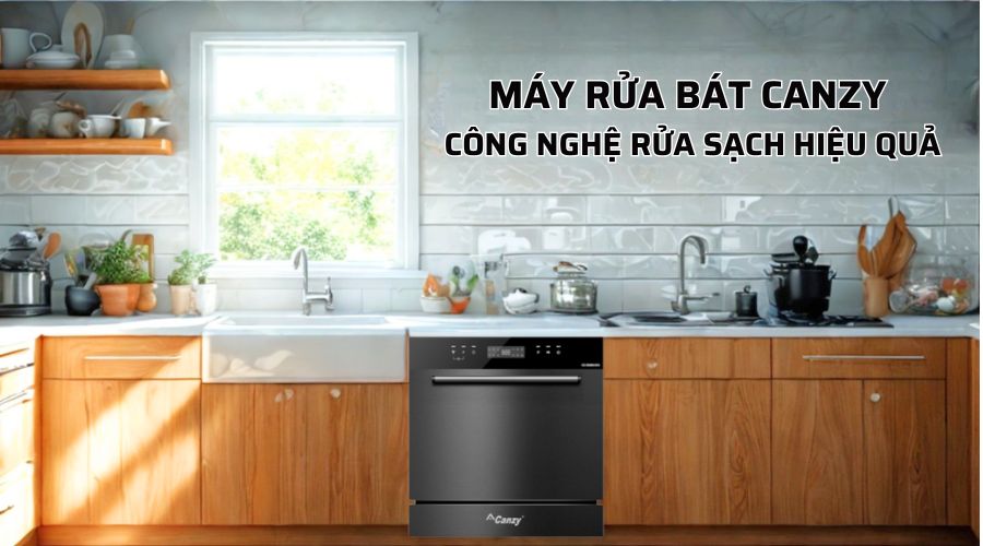 Thiết bị nhà bếp Canzy loại nào tốt? Top 10 thiết bị nhà bếp Canzy tốt. 6 MÁY RỬA BÁT CANZY