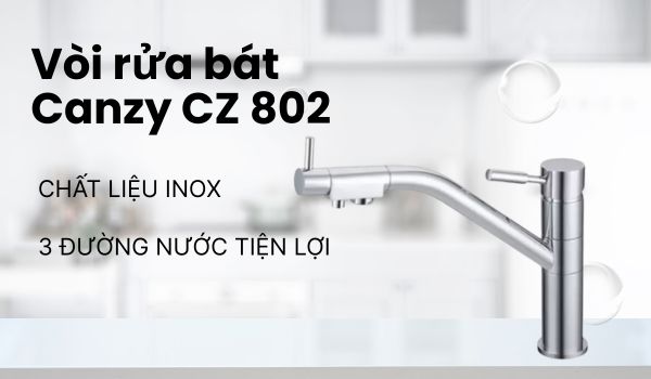 Vòi rửa bát Canzy CZ 802