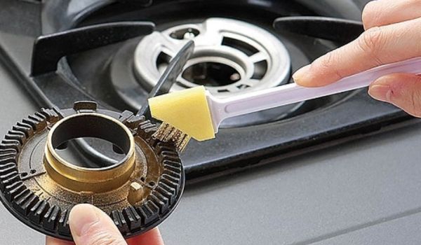 Cách sử dụng bếp gas Canzy - Mở bếp gas, khóa bếp gas an toàn 7 Bước 3_ Cách vệ sinh mâm chia lửa