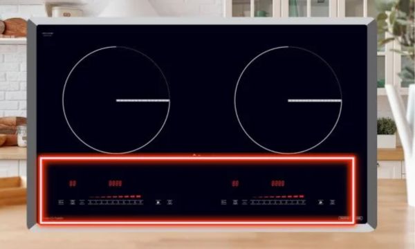 Bảng điều khiển của bếp từ Canzy