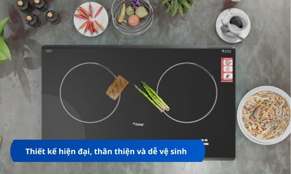 Thiết kế hiện đại, thân thiện và dễ vệ sinh 