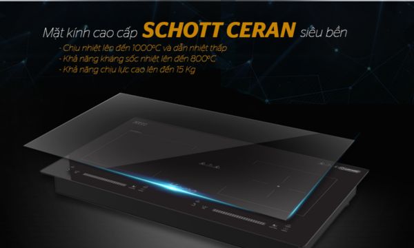 Mặt kính bếp từ Canzy
